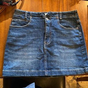 We the Free denim skirt